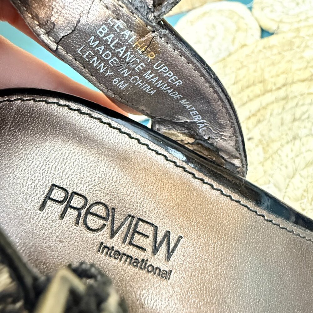 Preview International Leopard Print Platform Heel… - image 2